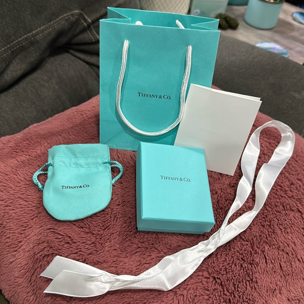 Tiffany bag, box and jewelry holder
